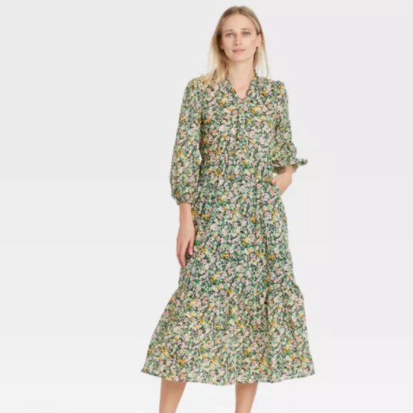 Who What Wear Dresses & Skirts - Women's Balloon Long Sleeve Dress